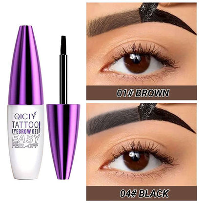 🎁Buy 1 Get 1 Free💖Gentle Easy Peel-Off Eyebrow Gel - Waterproof & Sweatproof, Long-Lasting