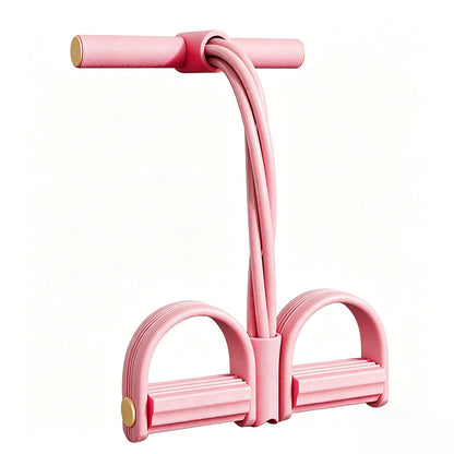 6-Tube Elastic Foot Pedal Resistance Bands