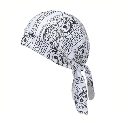 Cooling Paisley Head Wrap for Summer