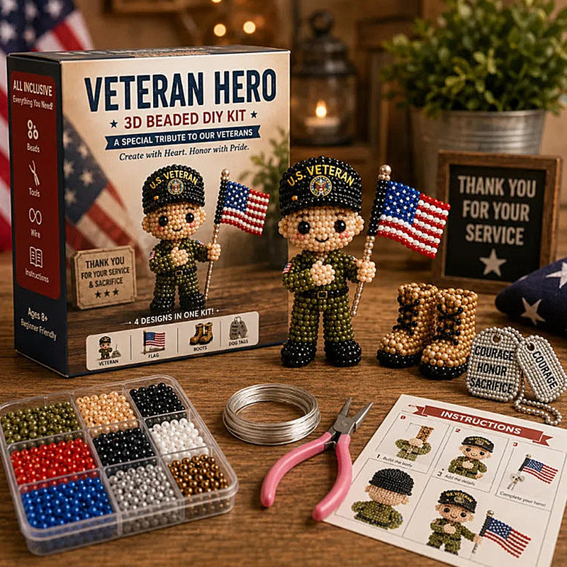 Limited Edition America 250 Beaded Bouquet Kit