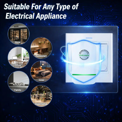 Electricity saving box multi-scenario use