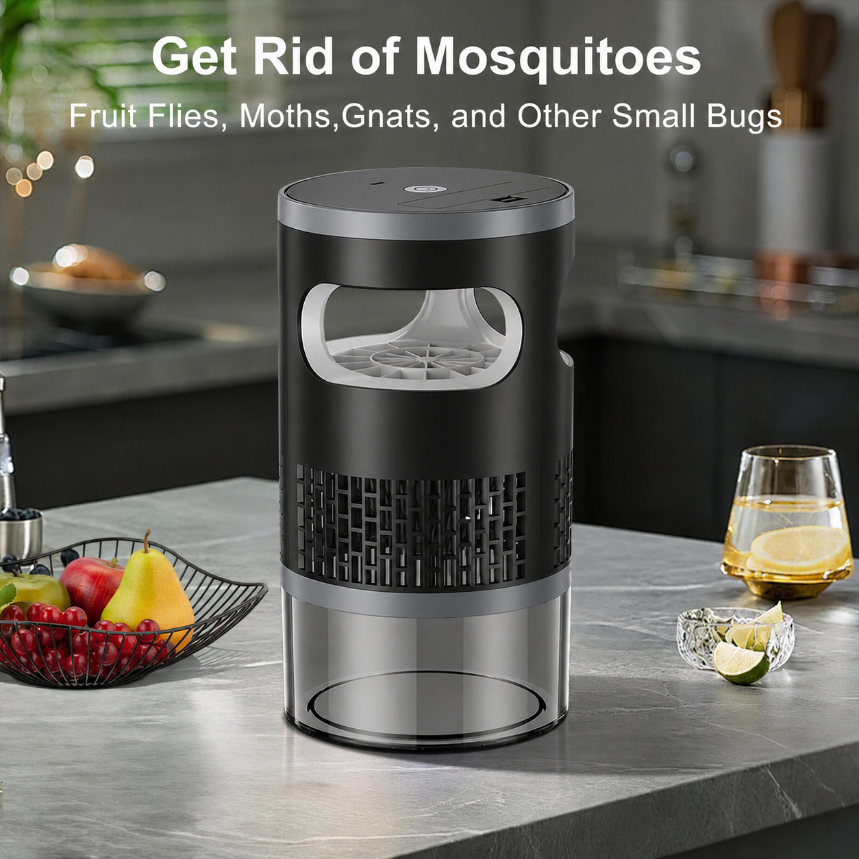 USB Mosquito Killer Lamp Pro Powerful Suction Trap Chemical Free Silent Protection