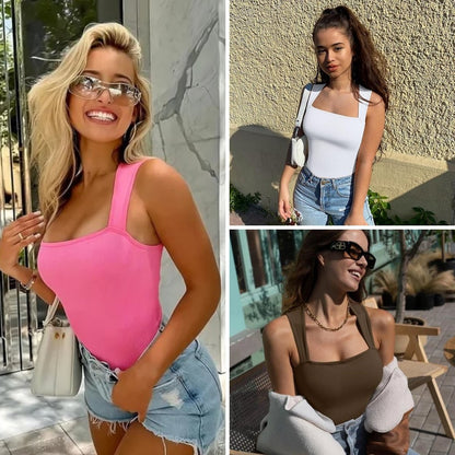 🔥HOT SALE 49% Off✨Sleeveless Tummy Control Tank Tops Bodysuits