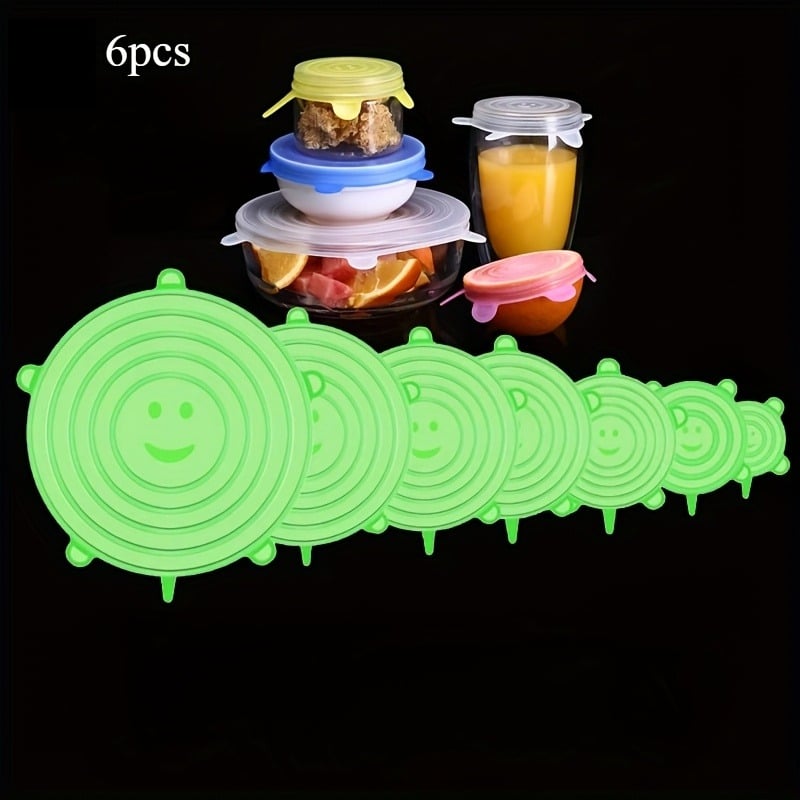 🔥Hot Sale 49%🔥Silicone Cover Stretch Lids Reusable Airtight Food Wrap Covers