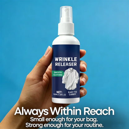 🚨 Wrinkle Release Spray — Stop Ironing & Remove Wrinkles in Seconds ✨