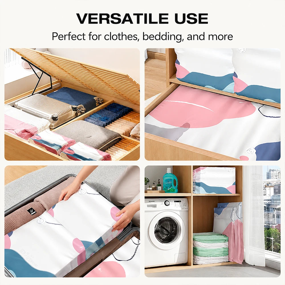 No-Pump Vacuum Storage Bags