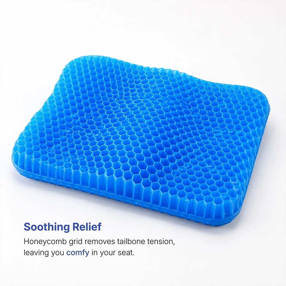 Pressure Relief Gel Seat Cushion