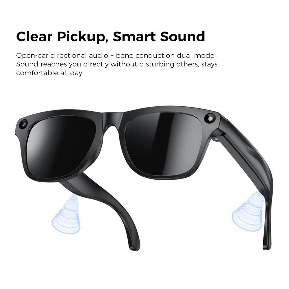 👓 Lightweight Smart Glasses, Hands-Free Control