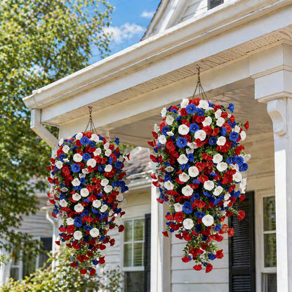 Morning Glory Vines - 4th of July Decor