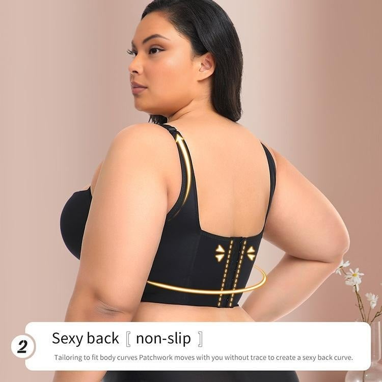 🔥Last Day - 49% OFF👙Comfortable Seamless Plus Size Bra | Back Smoothing & Anti-Sagging Support