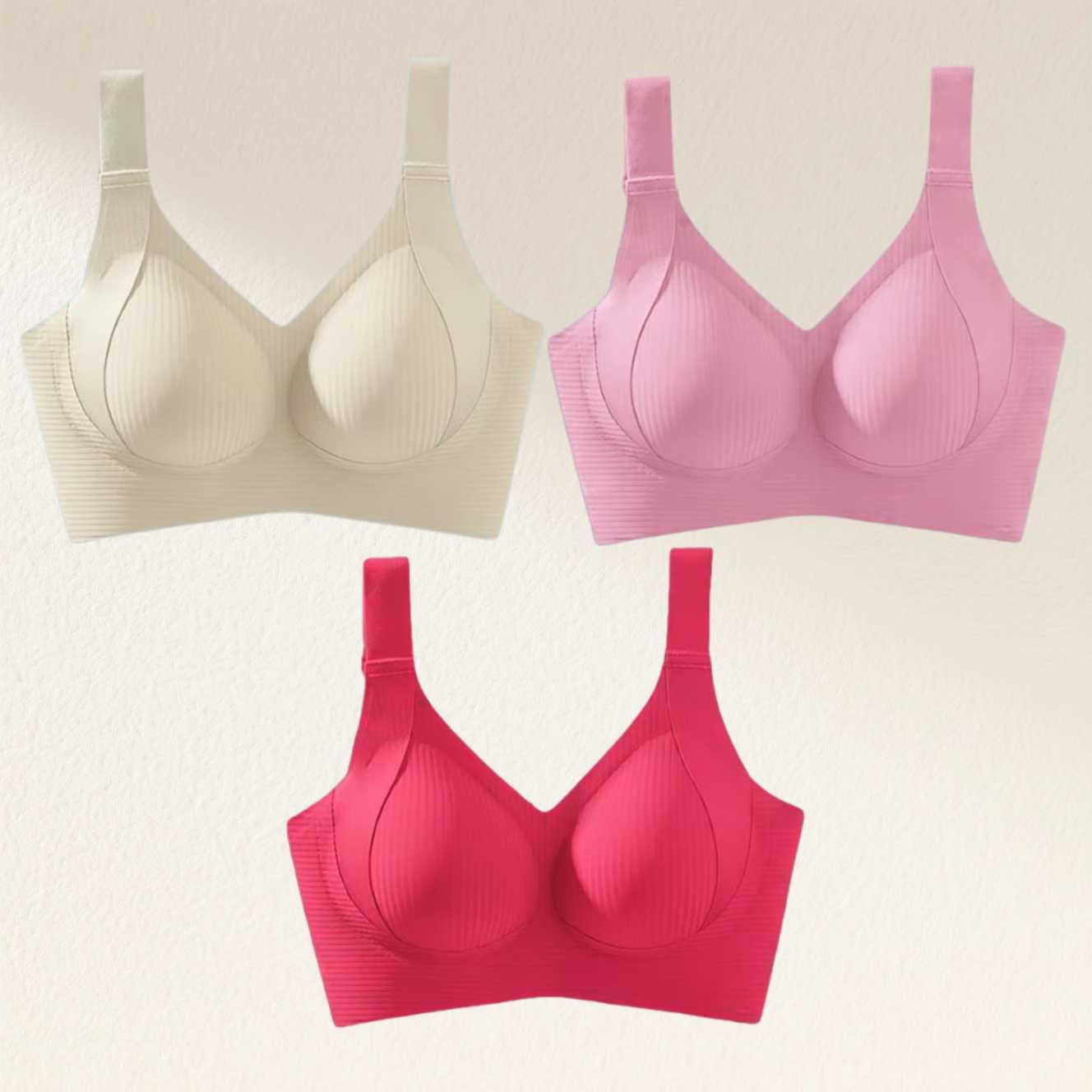 🏆Last Day Buy 1 Get 3 Packs(Each only £6.66) 🔥 Super firming bra | Wire-free push-up bra 👍Brand-new upgrade to eliminate breast sagging