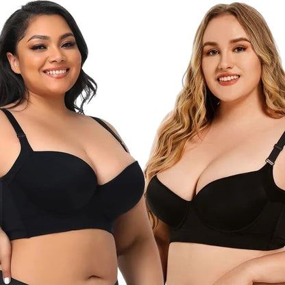 🔥Last Day - 49% OFF👙Comfortable Seamless Plus Size Bra | Back Smoothing & Anti-Sagging Support