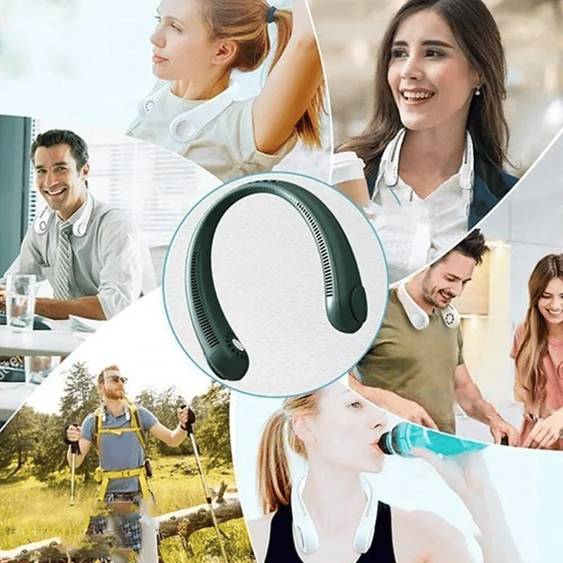 Portable Neck Fan – Hands-Free Cooling Anywhere