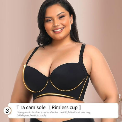 🔥Last Day - 49% OFF👙Comfortable Seamless Plus Size Bra | Back Smoothing & Anti-Sagging Support