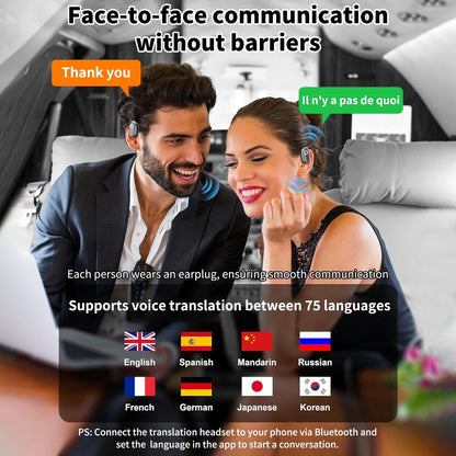 🏆#1 Best Seller⏰AI Translation Wireless OWS Bluetooth5.4 Earphones (Fit iOS & Android)