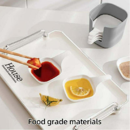 🏆Summer Promotion🔥Dipping Sauce Plate & Holder Set