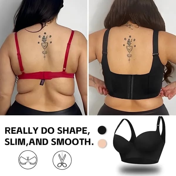 🔥Last Day - 49% OFF👙Comfortable Seamless Plus Size Bra | Back Smoothing & Anti-Sagging Support