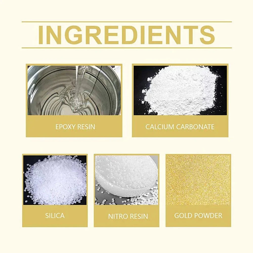 ✨ Lasting Protection Water-Based Weather-Resistant Gold Paint