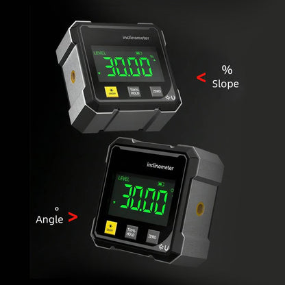 📐 Portable Magnetic Digital Angle Finder-360° Magnetic Attachment Hardware Tool