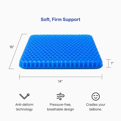 Pressure Relief Gel Seat Cushion