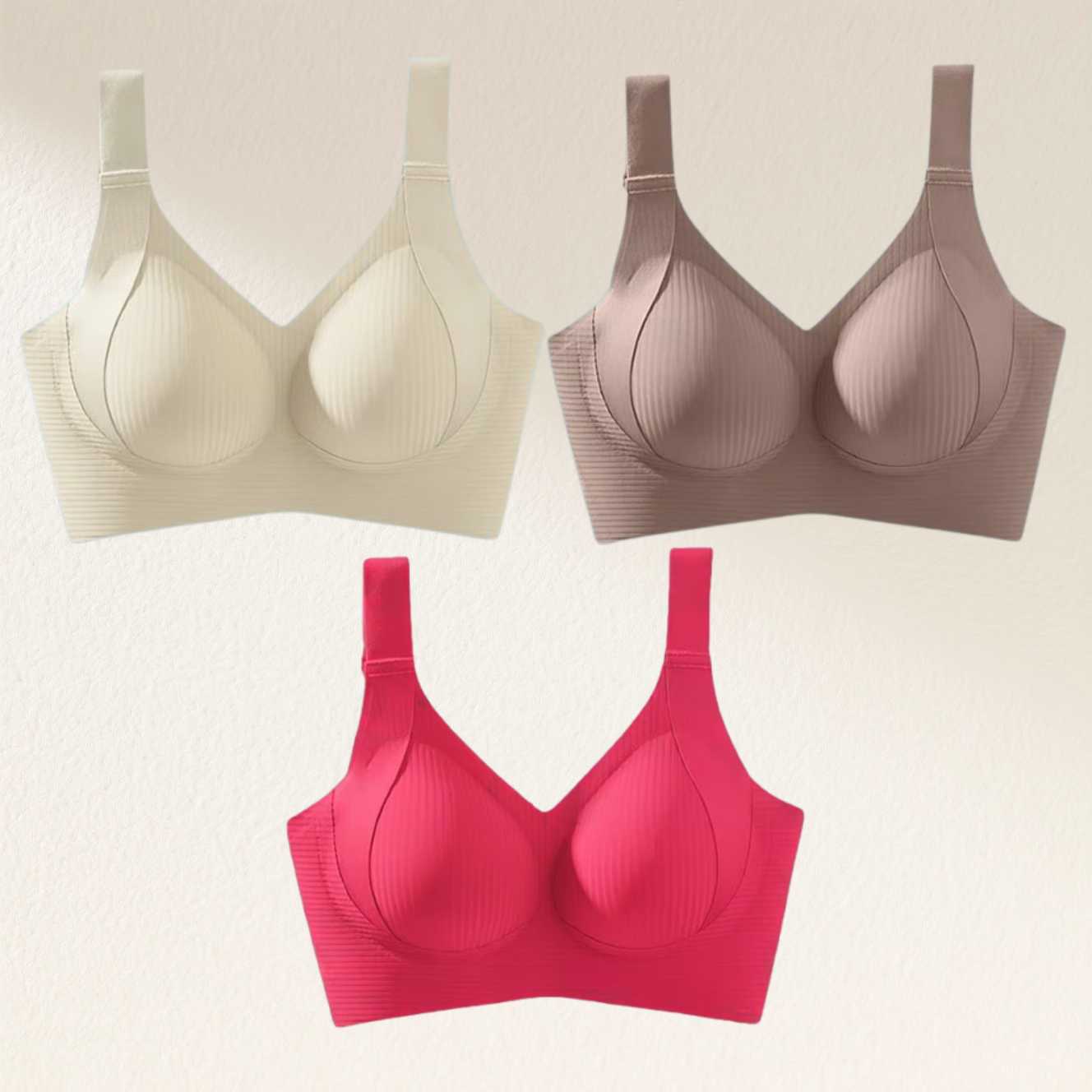 🏆Last Day Buy 1 Get 3 Packs(Each only £6.66) 🔥 Super firming bra | Wire-free push-up bra 👍Brand-new upgrade to eliminate breast sagging