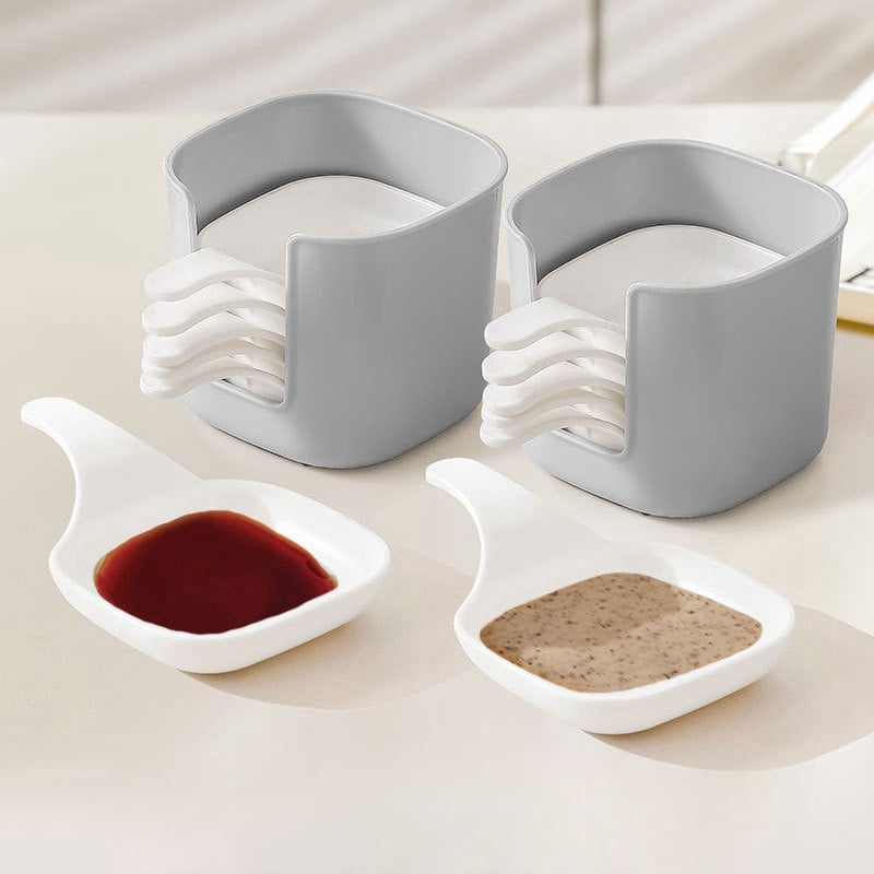 🏆Summer Promotion🔥Dipping Sauce Plate & Holder Set