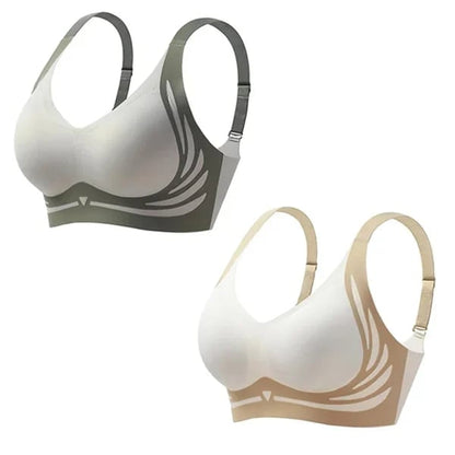 🎁Last Day 49% OFF🔥Super Gather Bra | Wireless Push-up Bra👍No More Sagging Breasts