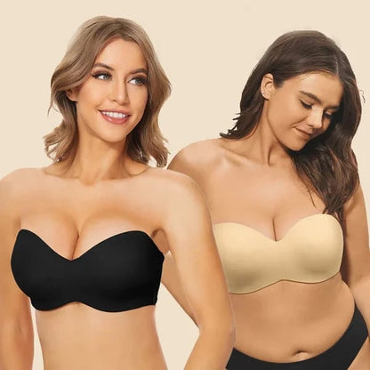 🏆Summer Promotion - 49% OFF🔥Full Support Non-Slip Convertible Bandeau Bra