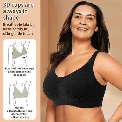 🎁Last Day Buy 1 Get 2 Packs🔥 Super firming bra | Wire-free comfortable bra 👍 No more sagging breasts