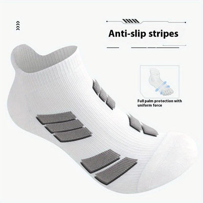 🧦 Unisex No-Show Socks – Non-Slip, Breathable & Perfect for Sports