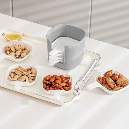 🏆Summer Promotion🔥Dipping Sauce Plate & Holder Set