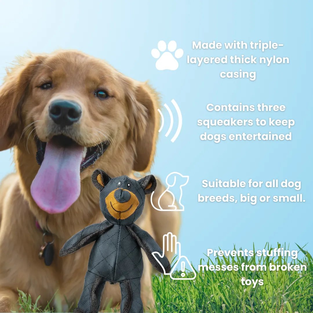 🐶Unbreaka-Bear For Heavy Chewers