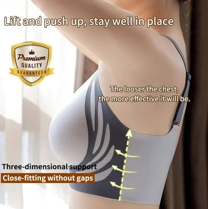 🎁Last Day Buy 1 Get 3 Packs🔥Super Firming Wire-Free Push Up Bra All-Day Comfort No More Sagging