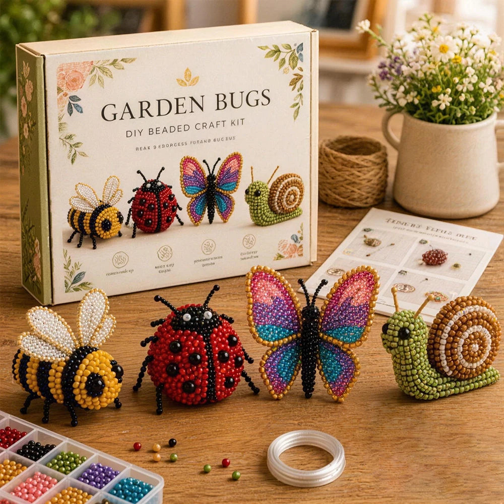 Cute 3D Beaded Animal DIY Kit