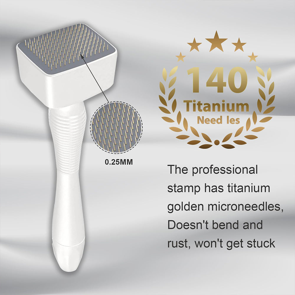 Titanium Microneedle Derma Stamp - Derma Roller Alternative
