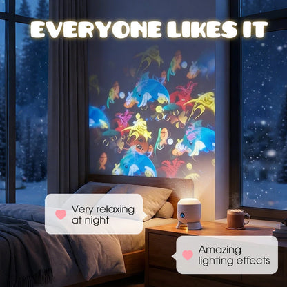Dynamic RotatingLED Projector Light