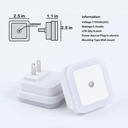 Plug-in Wall Mount Night Light