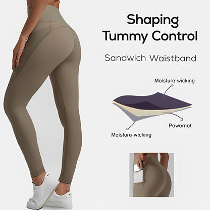🎁Last Day 49% OFF🔥High-waisted tummy-controlling and body-shaping training leggings