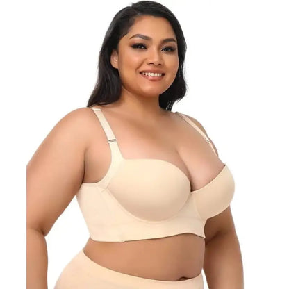 🔥Last Day - 49% OFF👙Comfortable Seamless Plus Size Bra | Back Smoothing & Anti-Sagging Support