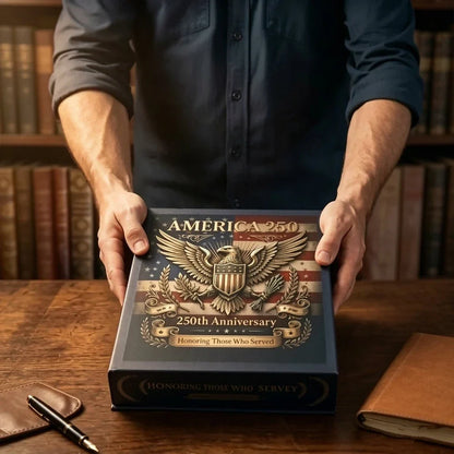 ✨9PCS USA 250th Anniversary Commemorative Coin Gift Set