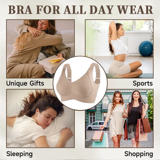 🏆Last Day Buy 1 Get 3 Packs(Each only £6.66) 🔥 Super firming bra | Wire-free push-up bra 👍Brand-new upgrade to eliminate breast sagging