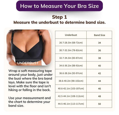 🔥Last Day - 49% OFF👙Comfortable Seamless Plus Size Bra | Back Smoothing & Anti-Sagging Support