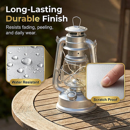 Water-Based Silver Paint for Metal & Wood