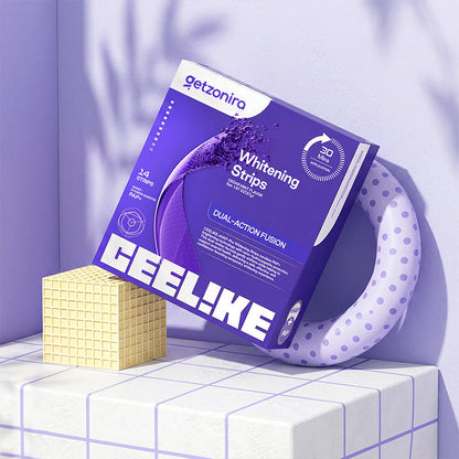 Hydroxyapatite Teeth Whitening Strips Pain-Free Enamel Safe Kit for Sensitive Teeth
