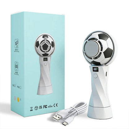 Football Fan Stylish Portable Fan⚽ – Ideal for Your Summer Life