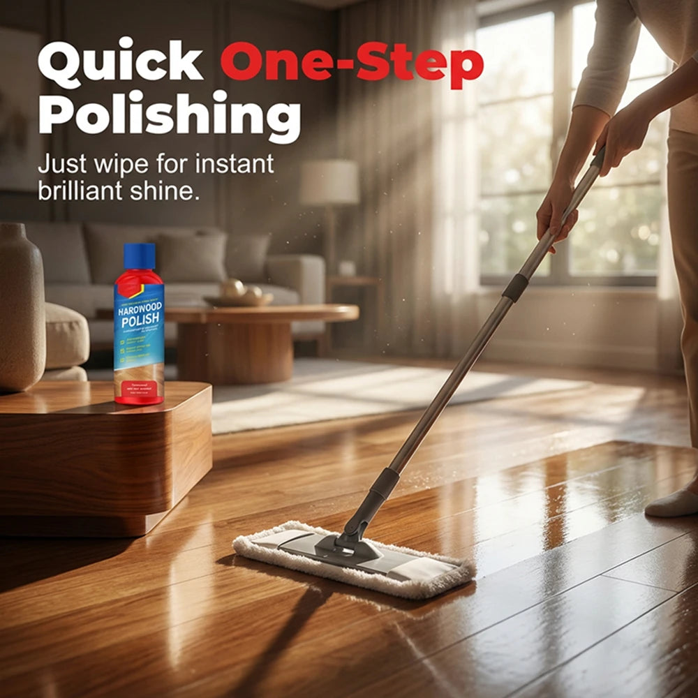 Wood Floor Care & Polishing Restorer