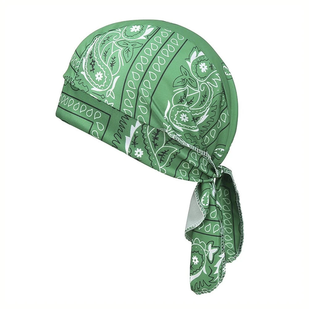 Cooling Paisley Head Wrap for Summer