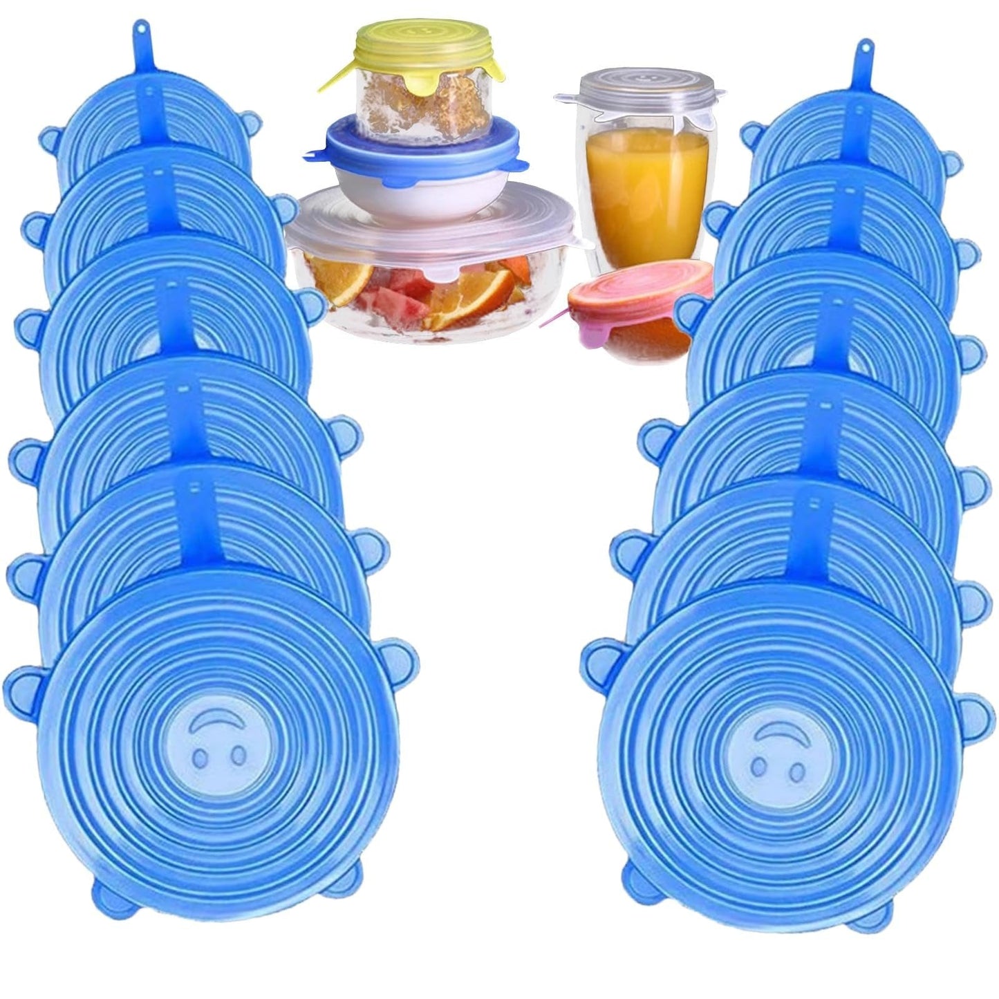 🔥Hot Sale 49%🔥Silicone Cover Stretch Lids Reusable Airtight Food Wrap Covers