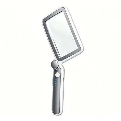 LED Rechargeable Square Magnifier