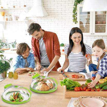 🎉FreshVue Splash Guard 🌟-Microwave Cover for Food